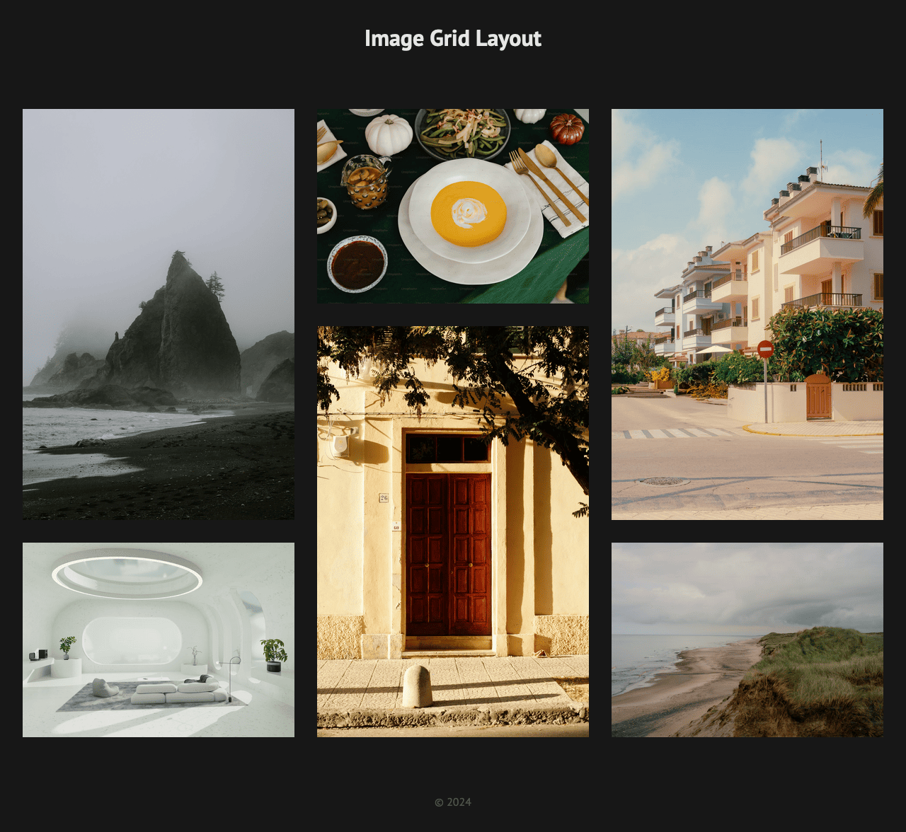 Image Grid Layout